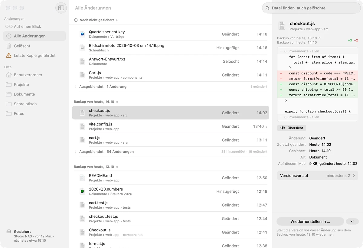 Alle Änderungen mit checkout.js aus dem Projekt web-app: ein Zeilenvergleich zwischen den Backups von 13:10 und 14:10, 3 Zeilen hinzugefügt, 2 entfernt.